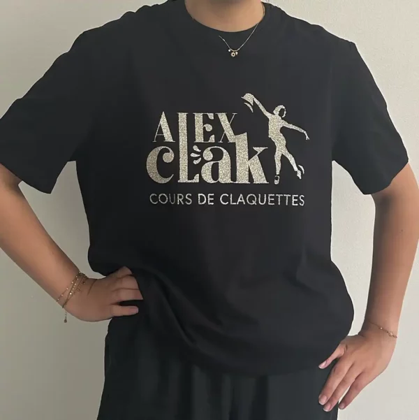 NOUVEAU - Tee-shirt Pictap' - AlexClak Noir – Image 2