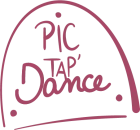 Association de claquette - Logo Pic Tap Dance Rose